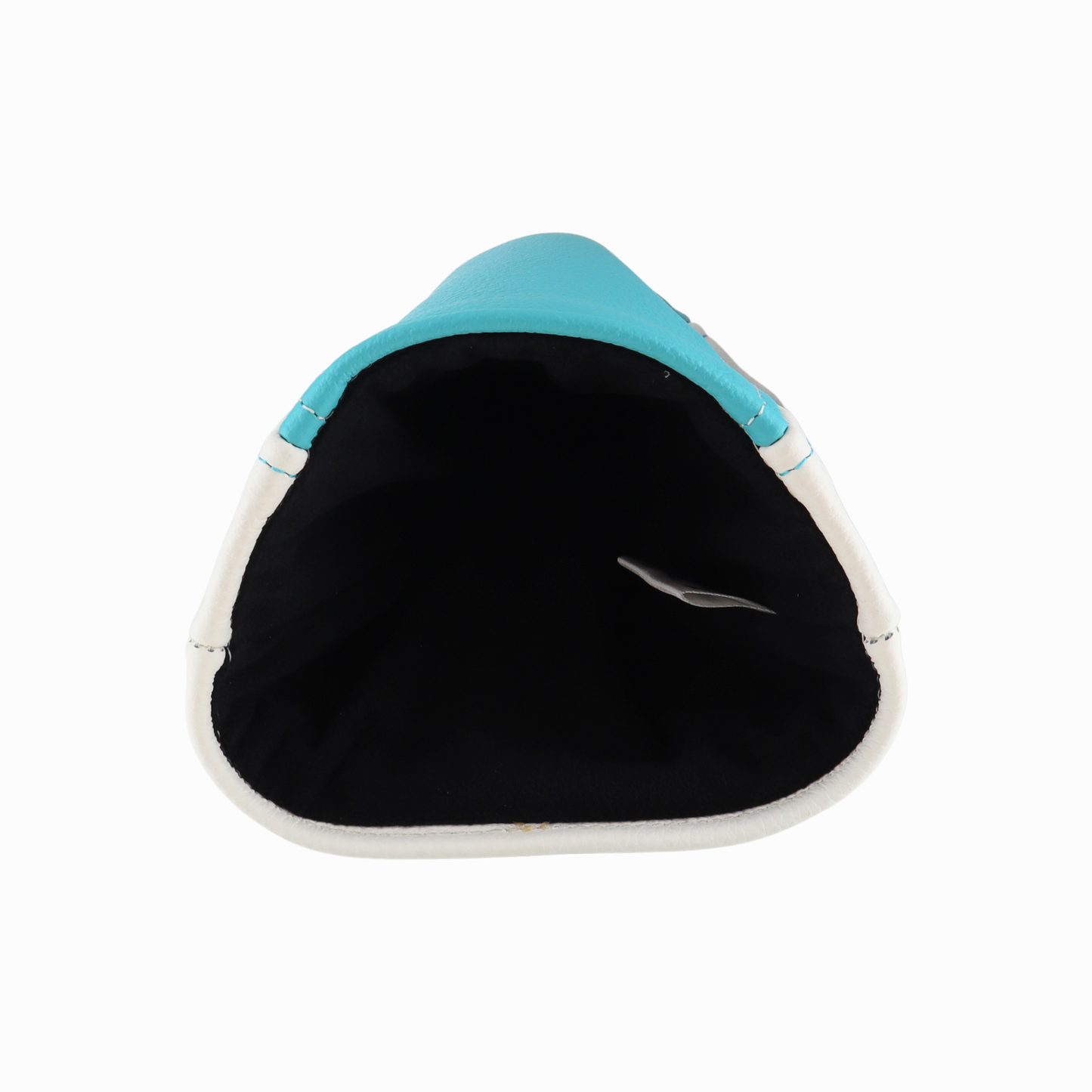 Pebbled Teal with Pebbled Ivory Leather